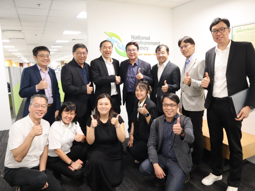 拜會新加坡國家環境局 劉和然率團考察新加坡殯葬制度