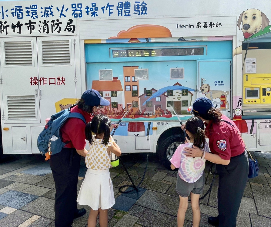 深耕防災教育！　竹市國小114學年度消防護照認證開跑巡迴35校