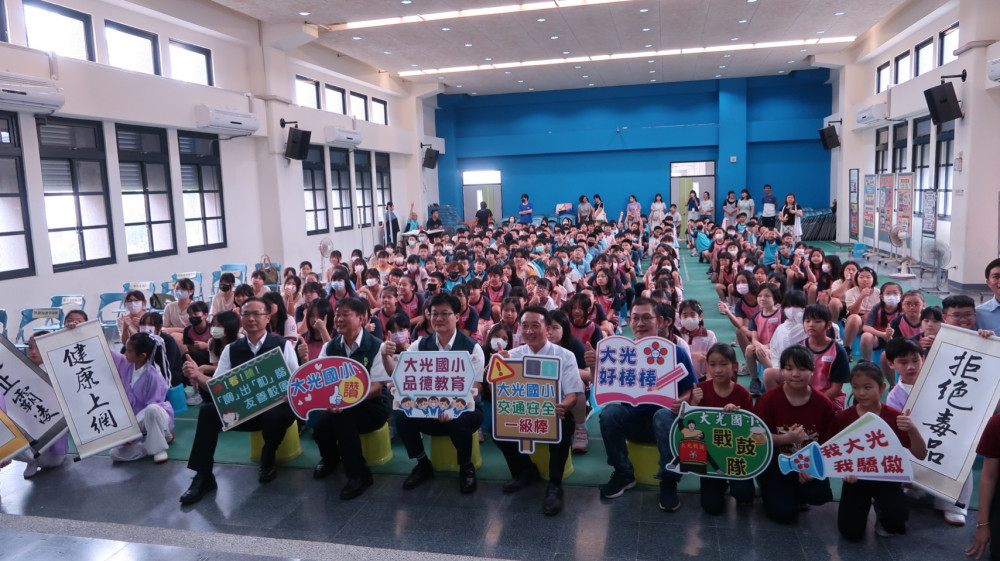 大光國小鳴戰鼓 「調」出和諧友善校園！