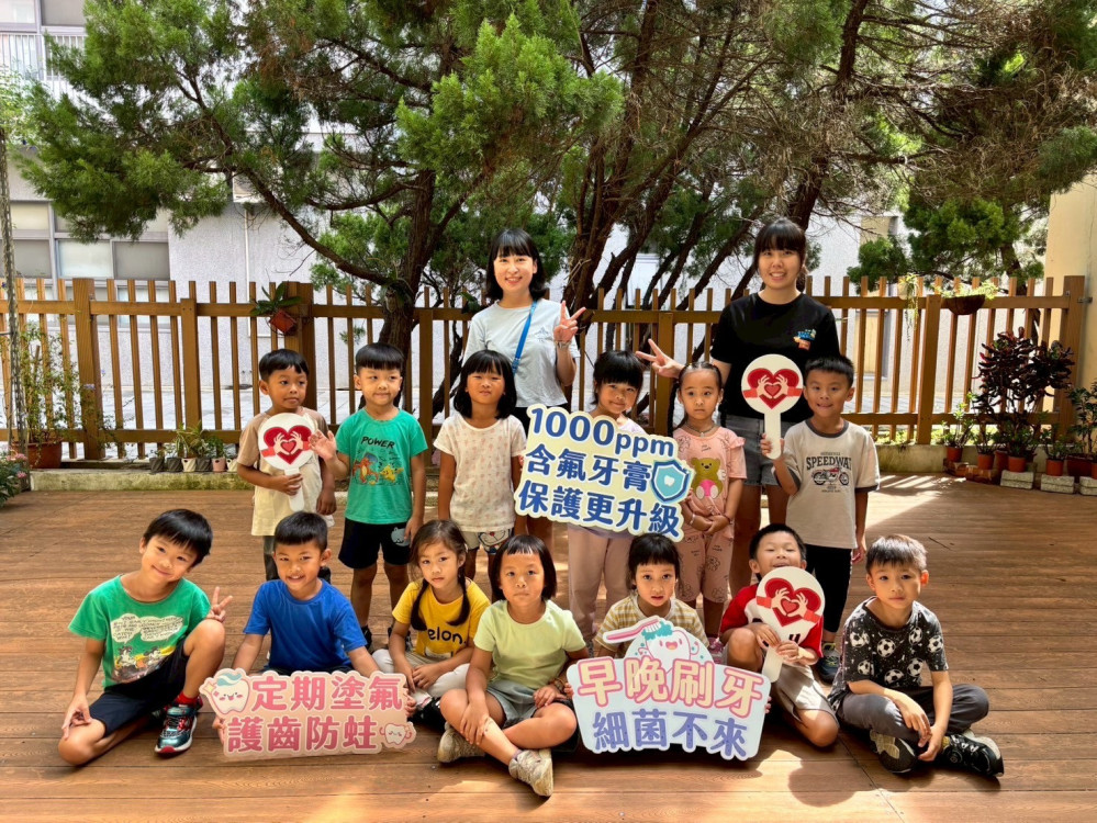 健康從「齒」開始 　竹市幼兒園牙齒巡迴健檢起跑逾萬名孩童受惠  