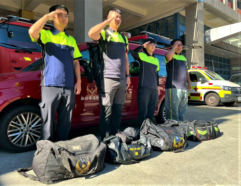 患難與共　竹市分梯次增派人力車輛持續馳援花蓮加速災後復原