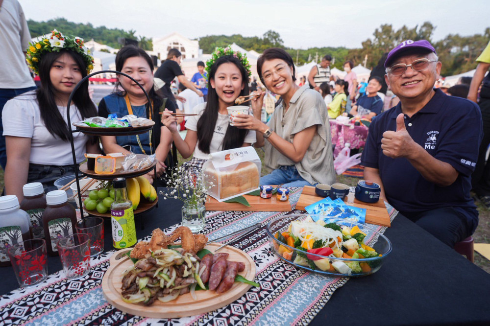 茶博會馬拉桑野餐趣 千人共享南投特色美食