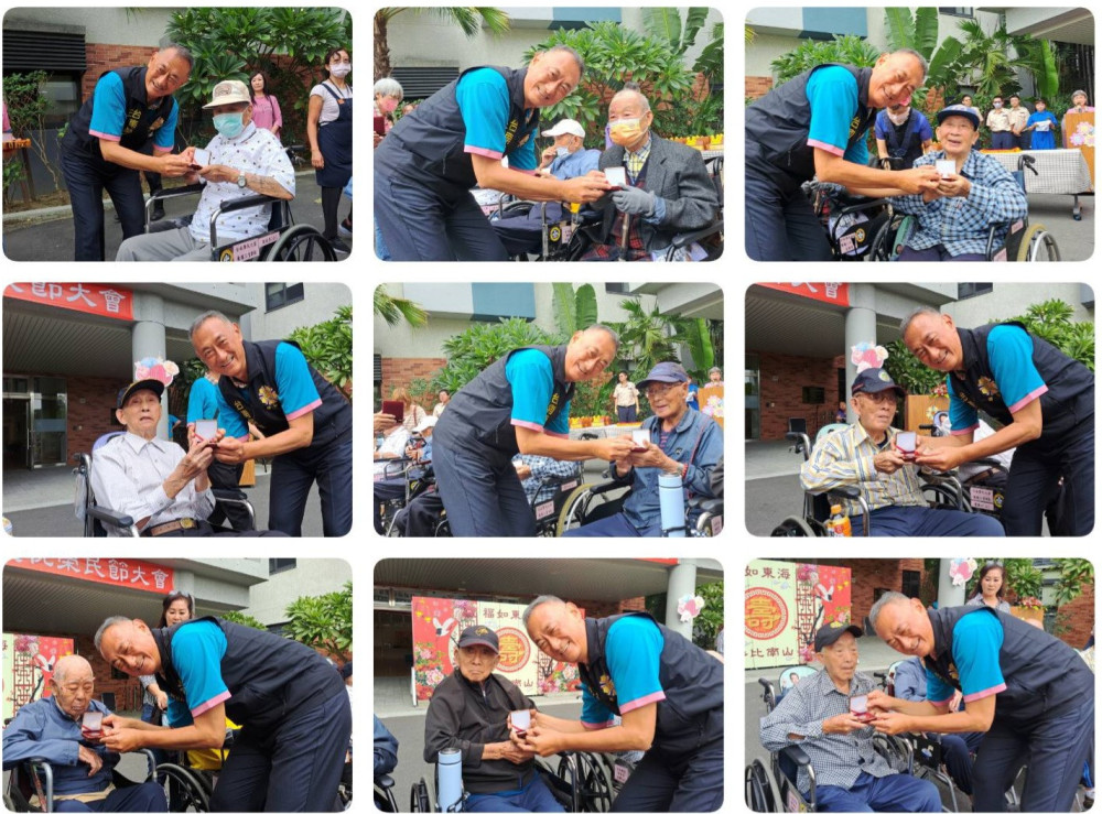 臺南榮家盛大慶榮民節 各界貴賓雲集致敬英雄  臺南榮家盛大慶榮民節 各界貴賓雲集致敬英雄