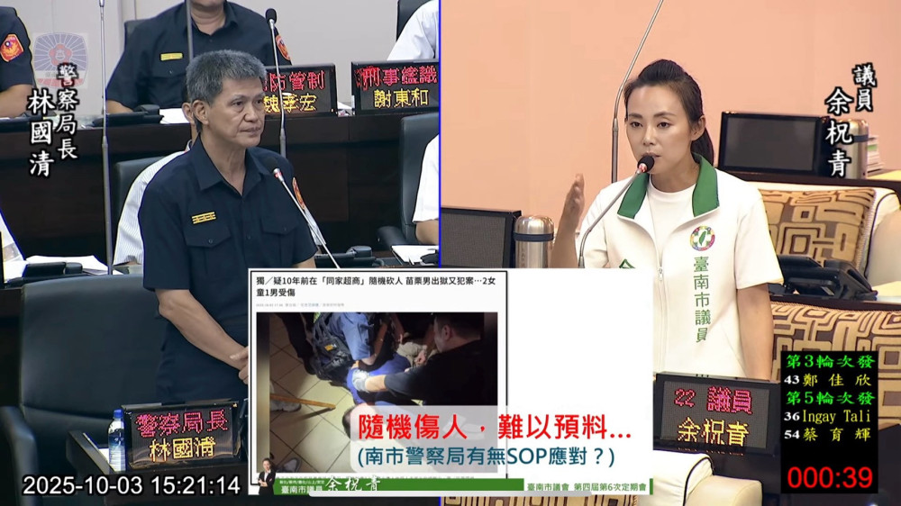 台南市議員余柷青關切治安！提偷拍防治、青少年識詐等建言，雙管齊下護民安