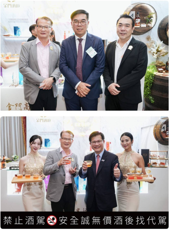 金門高粱酒國際榮耀艷驚四方！國慶晚宴金酒飄香分享使節嘉賓