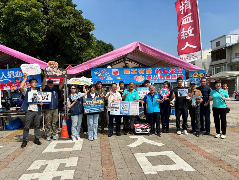 從關廟到北門一路守護！ 南交警社區開講 自摔OUT、隧道安全ON