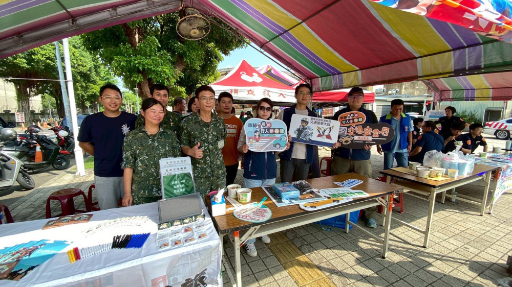 從關廟到北門一路守護！ 南交警社區開講 自摔OUT、隧道安全ON