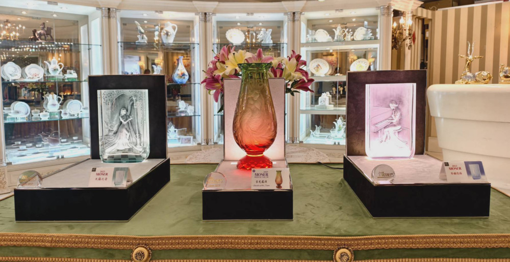 2025摩瑟水晶大師之藝特展 古典雕刻琢磨現代璀璨登場
