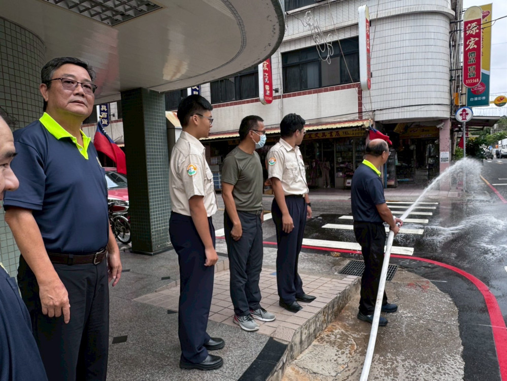 金門榮服處自衛消防教育訓練 提升同仁防災應變能力