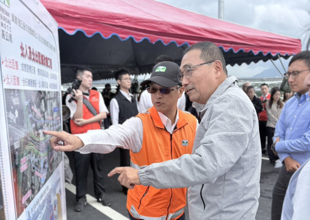 五股交流道新增北出匝道完工通車 提升整體通行效率 五股交流道新增北出匝道完工通車 提升整體通行效率