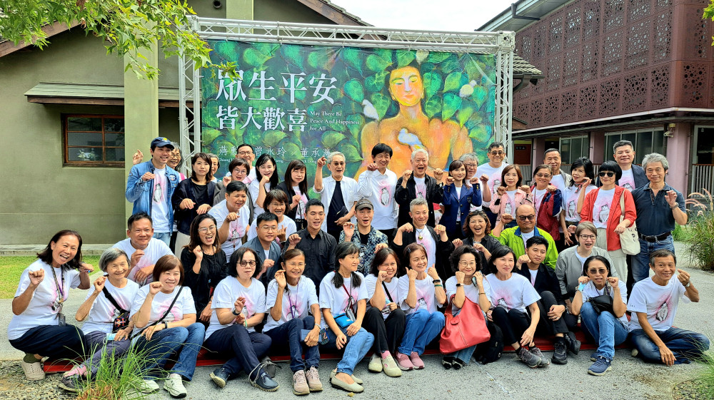 文化雙峰蔣勳、林懷民首聚水交社！葉澤山：為臺南注入撫慰力量