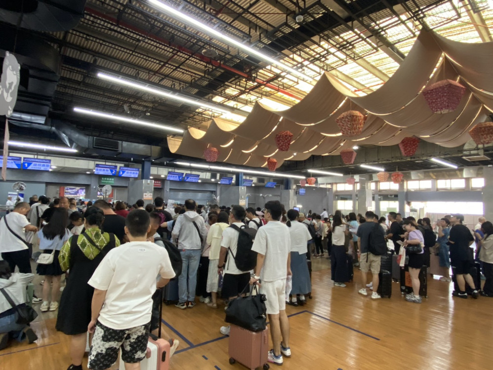 大陸十一長假旅客攀升 小三通首日入金破4千
