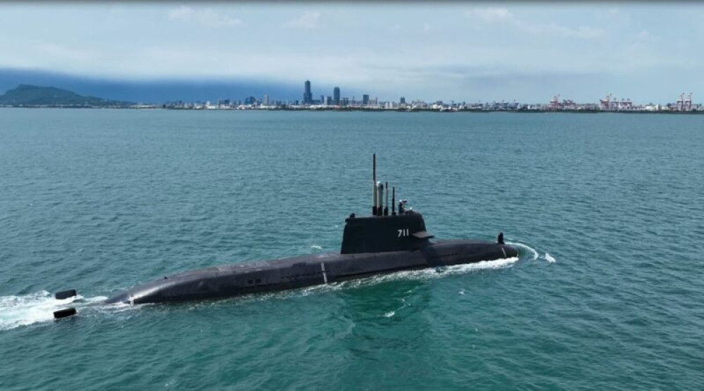 台船公司：「海鯤軍艦」浮航測試正常、無滲水情形