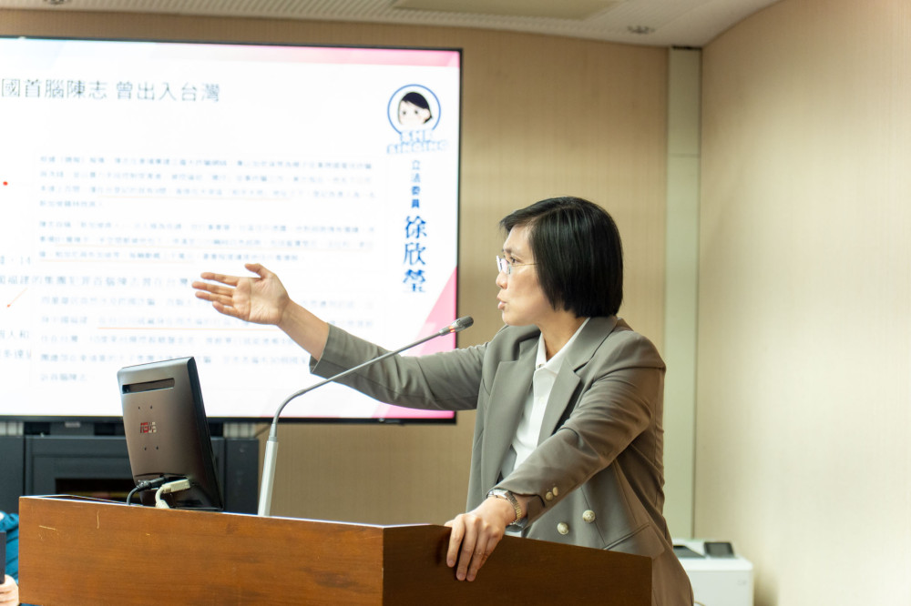 批政府防詐、反洗錢機制顯遲鈍　徐欣瑩質詢要求警政署主動追查詐騙