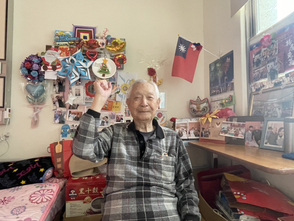 百歲榮民齊爺爺紀壽!高榮臺南分院歡欣慶生 百歲榮民齊爺爺紀壽!高榮臺南分院歡欣慶生