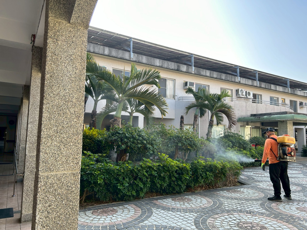 白河榮家落實環境孳清 積極防疫守護住民健康