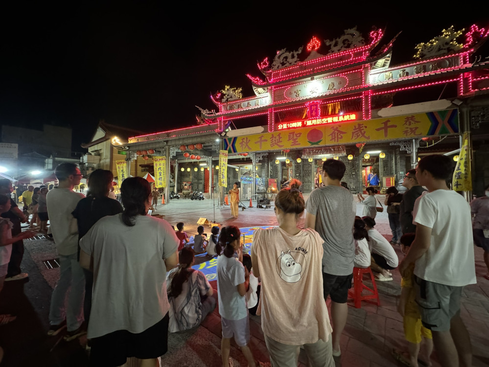 台南中秋連假第二日人氣依舊 多元活動吸引遊客暢玩