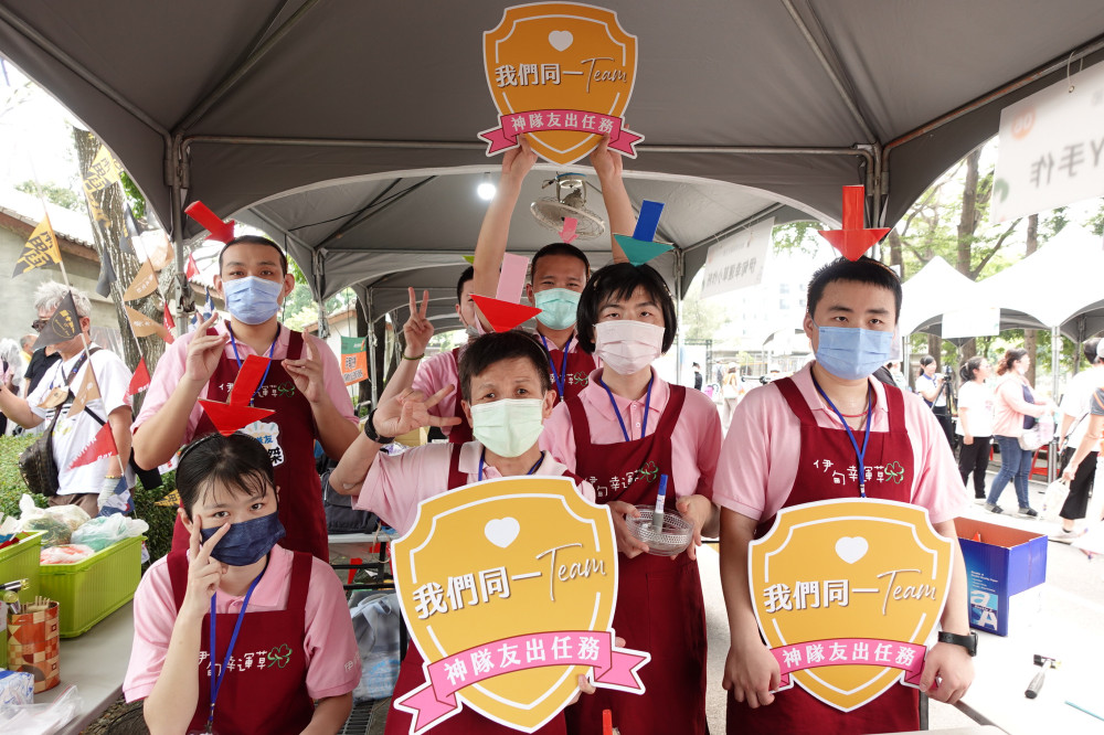 伊甸無障礙生活節台南開跑 身障「神隊長」帶動手作 呼應「我們同一 Team」