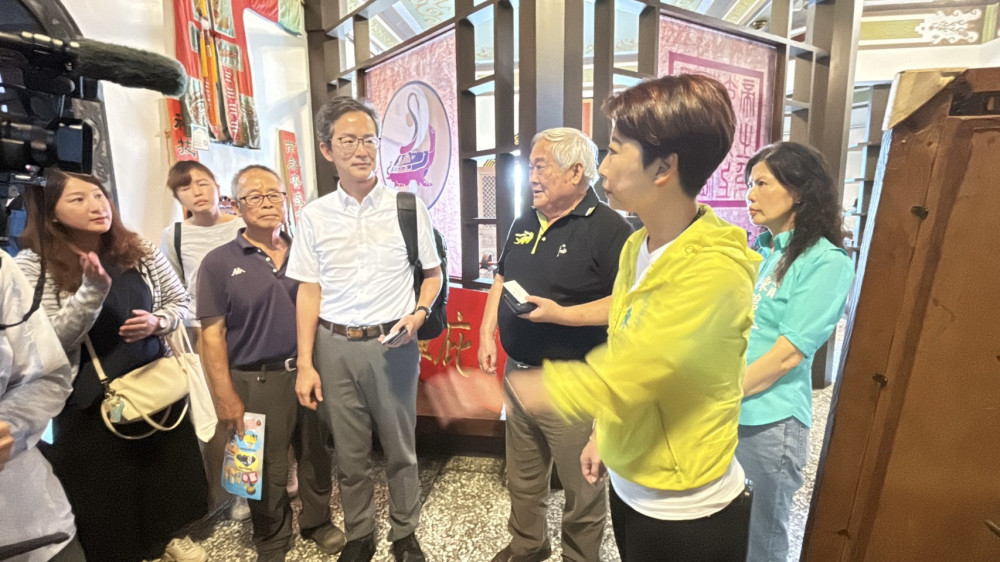 傳承上一代的故事！陳亭妃、陳碧玉促東勢北極殿大社文化館升級