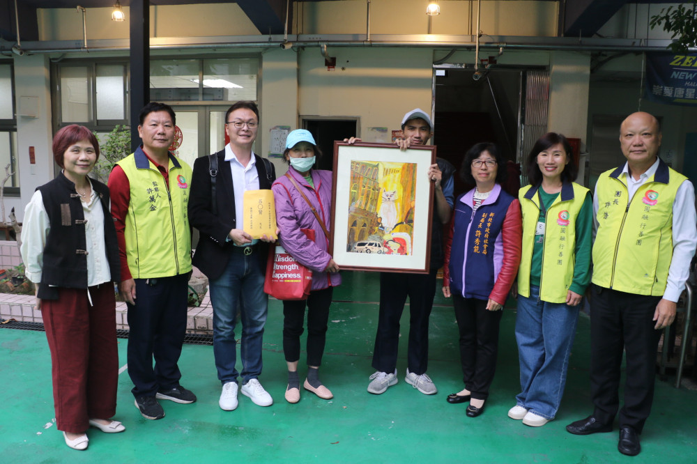 不會說話但會畫心事　呂俞賢作品獲國際肯定並獲22萬善款援助