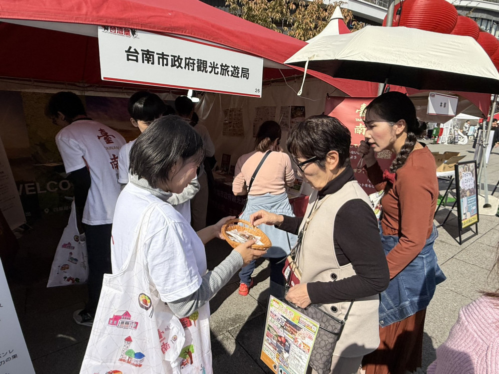臺南參展熊本臺灣祭 互動體驗引熱議 12 月直航熊本帶動觀光