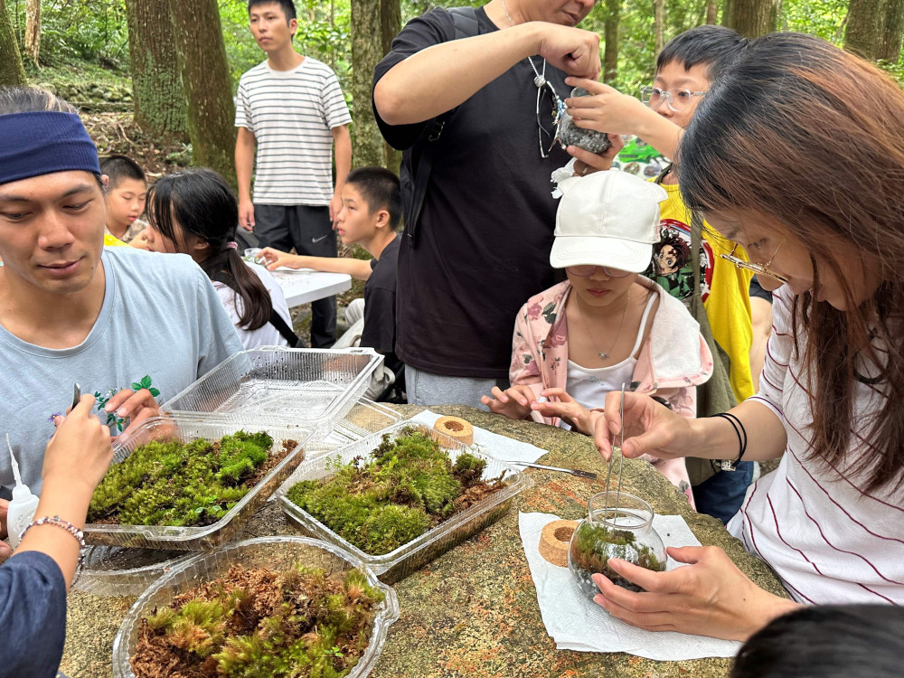 把森林帶回家　林保署新竹分署內洞、烏來台車開辦療癒系手作體驗