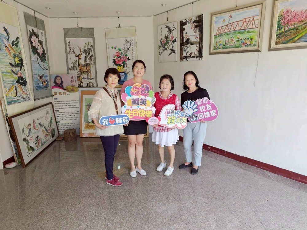 輔英科大67週年／白衣天使黃素丹跨界藝術家以畫傳愛獻禮