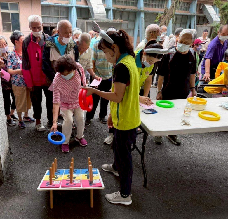 白河榮家住民闖關趣  樂齡長者五力展活力