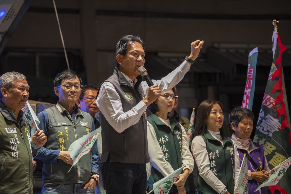 林俊憲南區鹽埕後援會成立 回到故鄉展現勝選氣勢