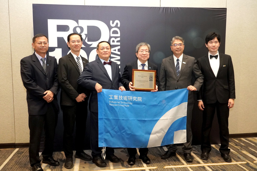 工研院奪全球百大研發獎3殊榮　AI、生醫與綠色永續科研實力閃耀全球