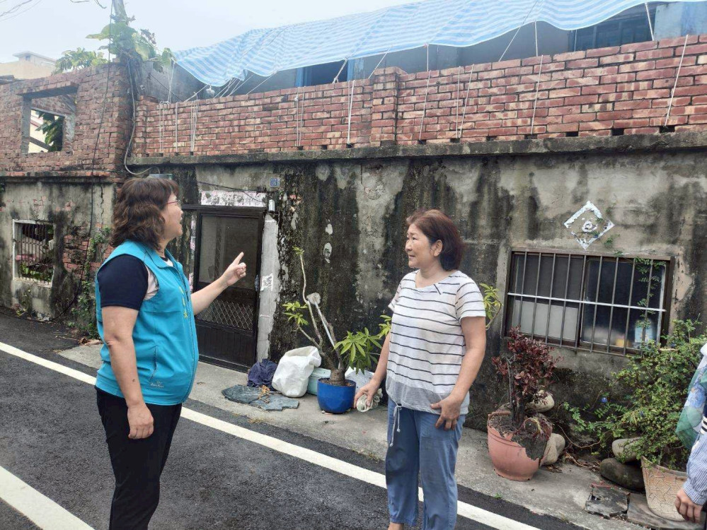 鳳凰颱逼近  嘉義榮服處走入易致災區 提醒榮民眷防颱