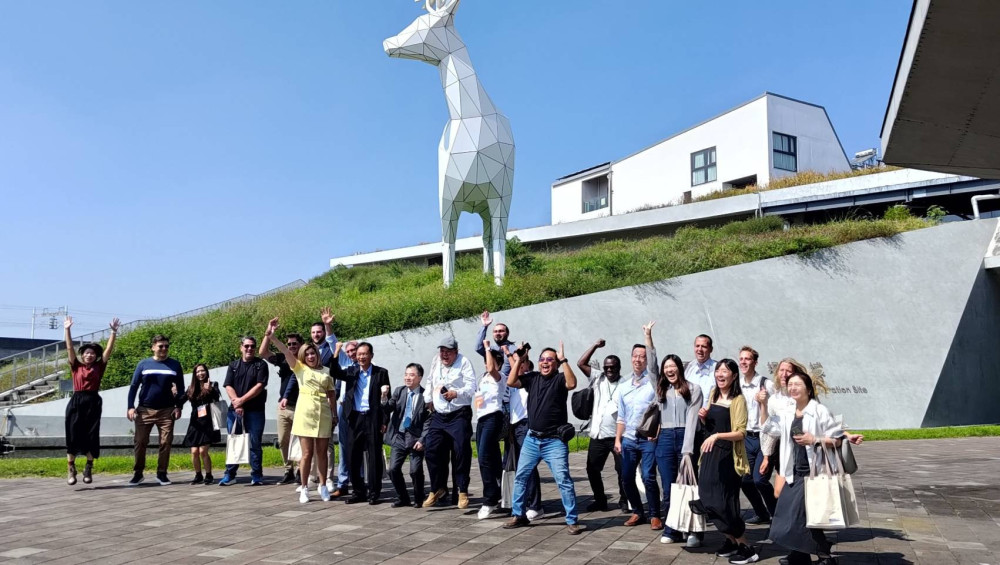 綠能採購團走進沙崙 科學城躍升國際綠能合作據點