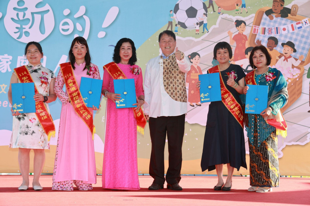 南投挺新的！ 新住民家庭日熱熱鬧鬧