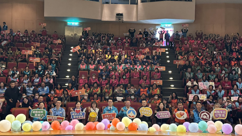 金門據點成果亮麗 浯島共生感恩據點及志工