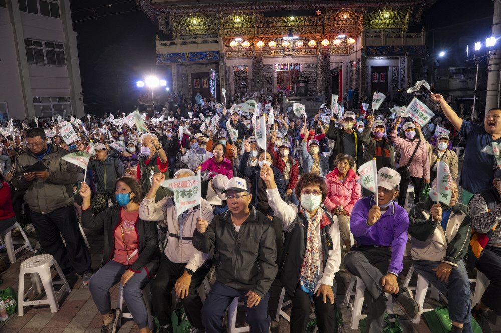 林俊憲南區鹽埕後援會成立 回到故鄉展現勝選氣勢