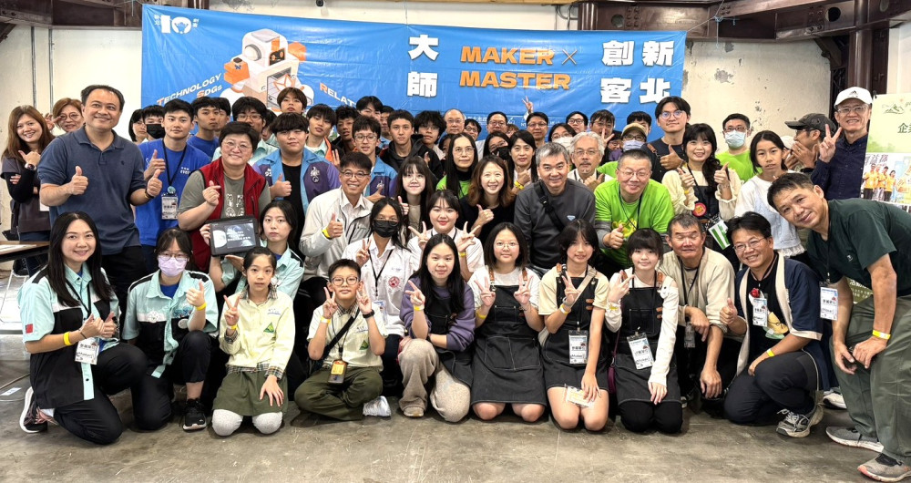 Maker Faire Taipei 開展！新北 17 校聯展炸出最強創客能量