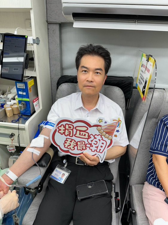 少子化衝擊、血液存量挑戰 胸腔病院「拋磚引玉」號召熱血