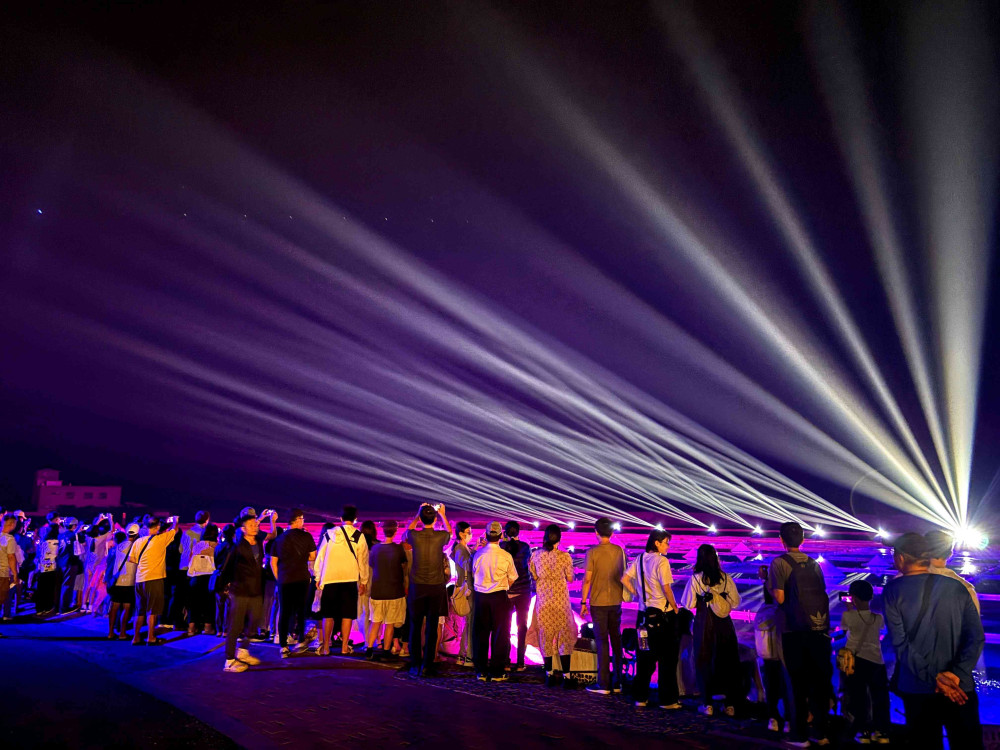 「白天看鹽雕、夜晚賞光雕—一見雙雕藝術季進入最後倒數」