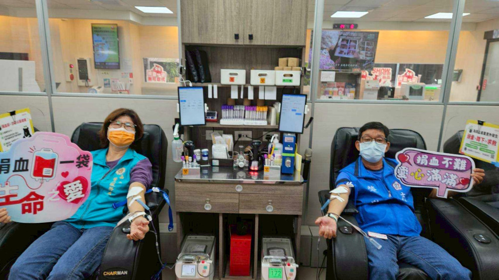 嘉義榮服處攜手地區憲兵隊退軍社團挽袖捐熱血