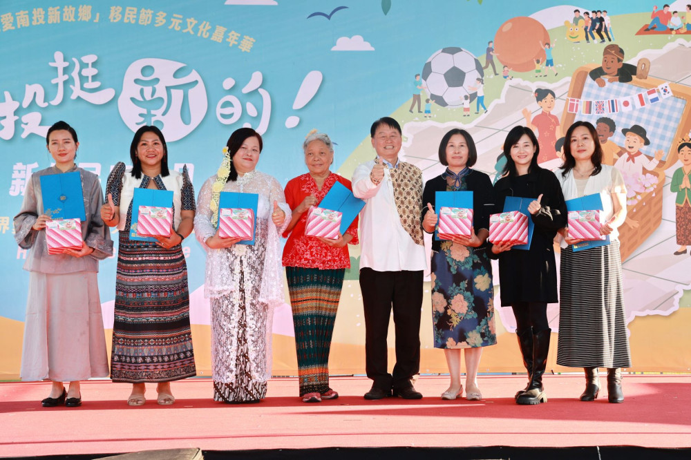 南投挺新的！ 新住民家庭日熱熱鬧鬧