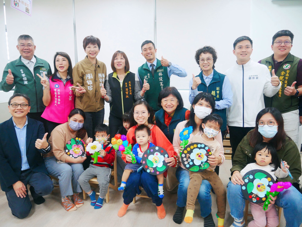 南市北區親子館熱鬧啟用 黃偉哲：用園藝打造親子共學綠生活