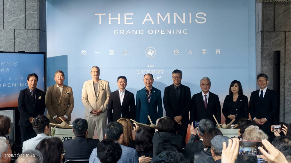 萬豪頂級品牌首降高雄！THE AMNIS然一酒店點亮南台灣奢華夜空