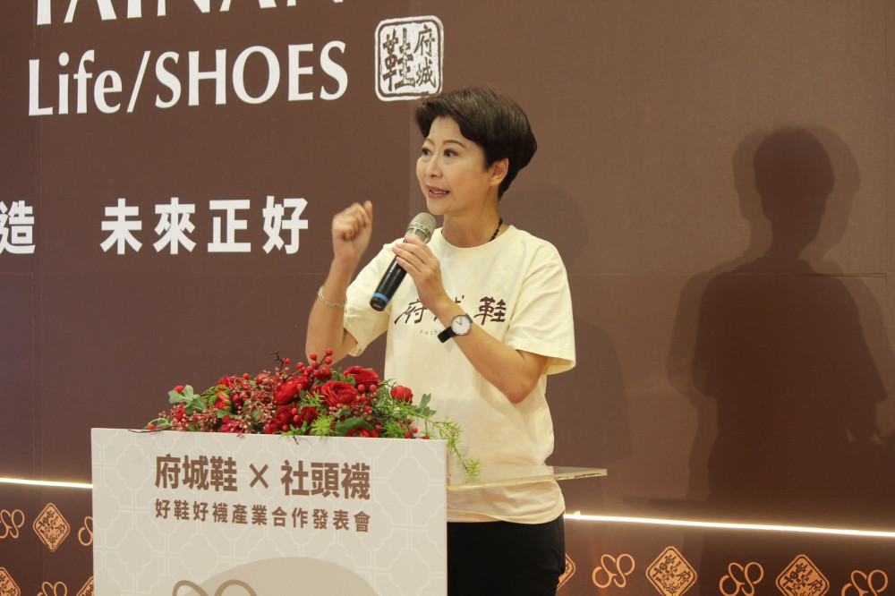 立法委員陳亭妃承諾當上市長，台南除了有高科技，也要發展傳統產業的特色