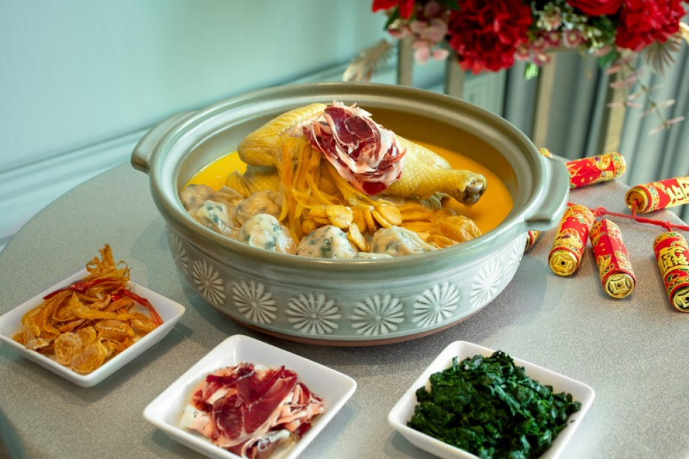 台中麻薏躍升五星年菜主角 李方艾美限量外帶年菜《開運金湯》喝進好運氣 