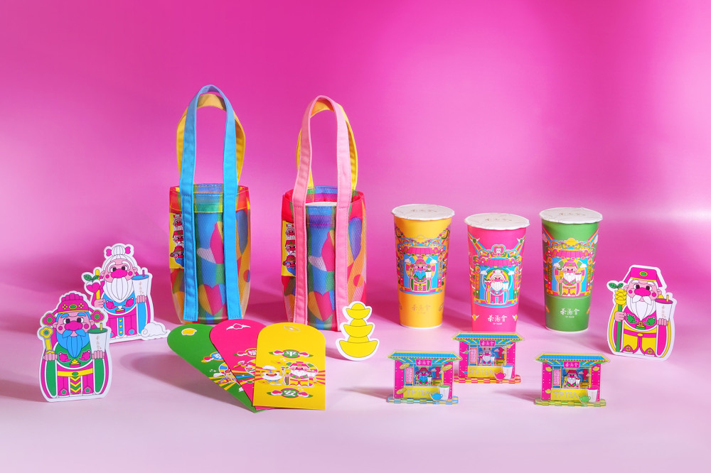 茶湯會x不知道同學聯名登場　財運滿滿袋、Q版好運盲盒同步開賣 