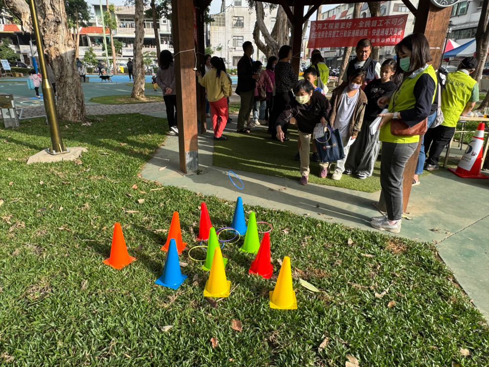 臺南市南區區公所打造友善休憩環境 建南公園親子活動熱鬧登場
