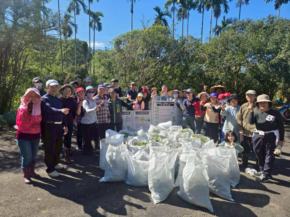 公私協力共除蔓　林保署新竹分署守護暗坑自然現螢光