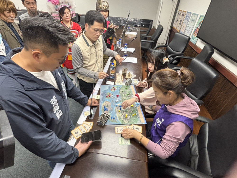 台北盛行「黑水溝傳奇」桌遊登台南 玩中學台灣開發史