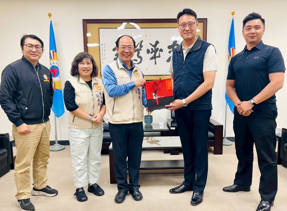 臺南憲兵隊拜會南市榮服處 深化退除役官兵輔導政策交流