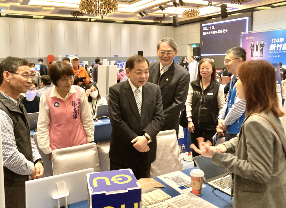 竹縣府x桃竹苗分署　114年新竹縣就業博覽會40家廠商提供逾2600職缺